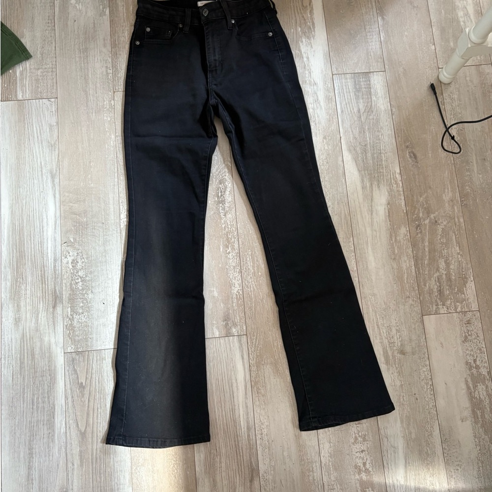 Levi's 725 high-rise boot cut size 28 Classic Black Women's Jeans